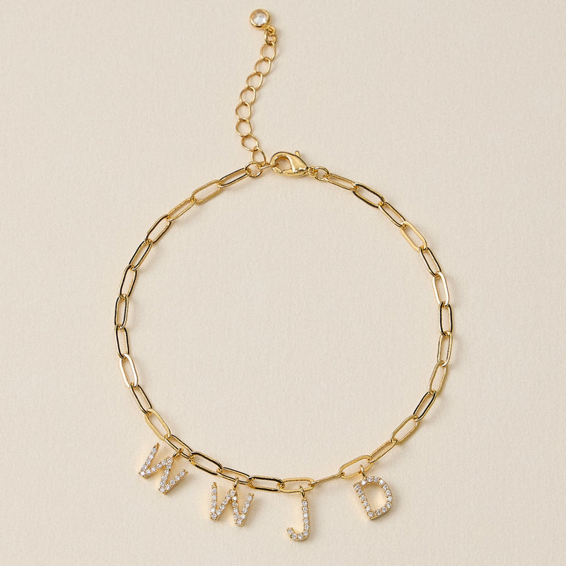 WWJD Charm Bracelet