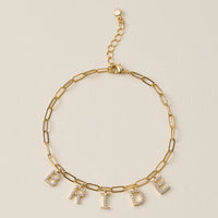 Bride Charm Bracelet
