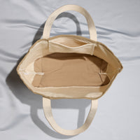 Ecofriendly Basic Cotton Canvas Everywhere Carry Tote Bag with Charm Holder