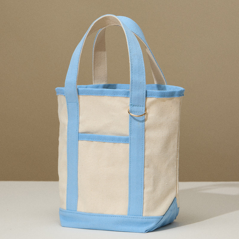 EcoCharm Cotton Everywhere-Carry Canvas Tote Bag -Small Size