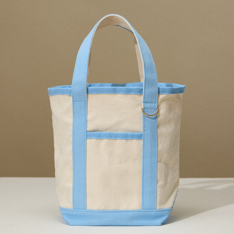 EcoCharm Cotton Everywhere-Carry Canvas Tote Bag -Small Size