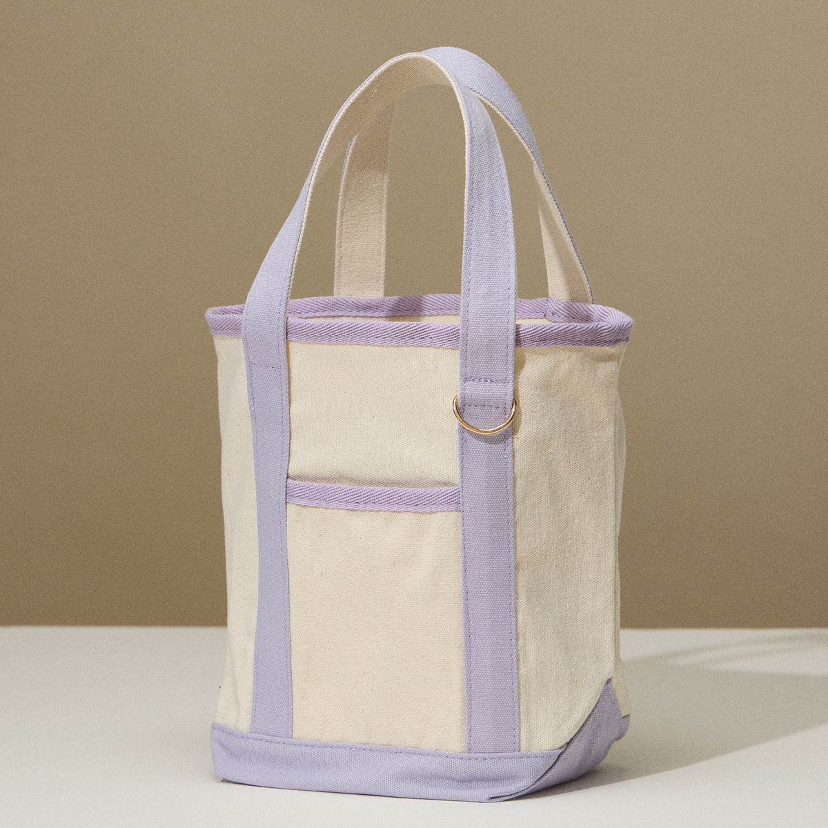EcoCharm Cotton Everywhere-Carry Canvas Tote Bag -Small Size