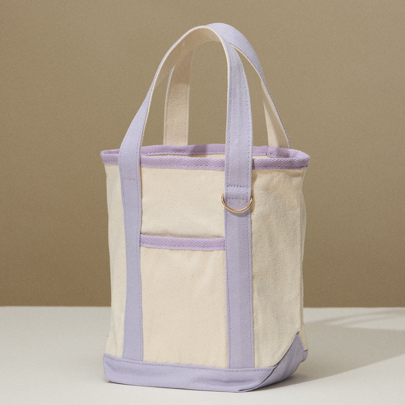 EcoCharm Cotton Everywhere-Carry Canvas Tote Bag -Small Size