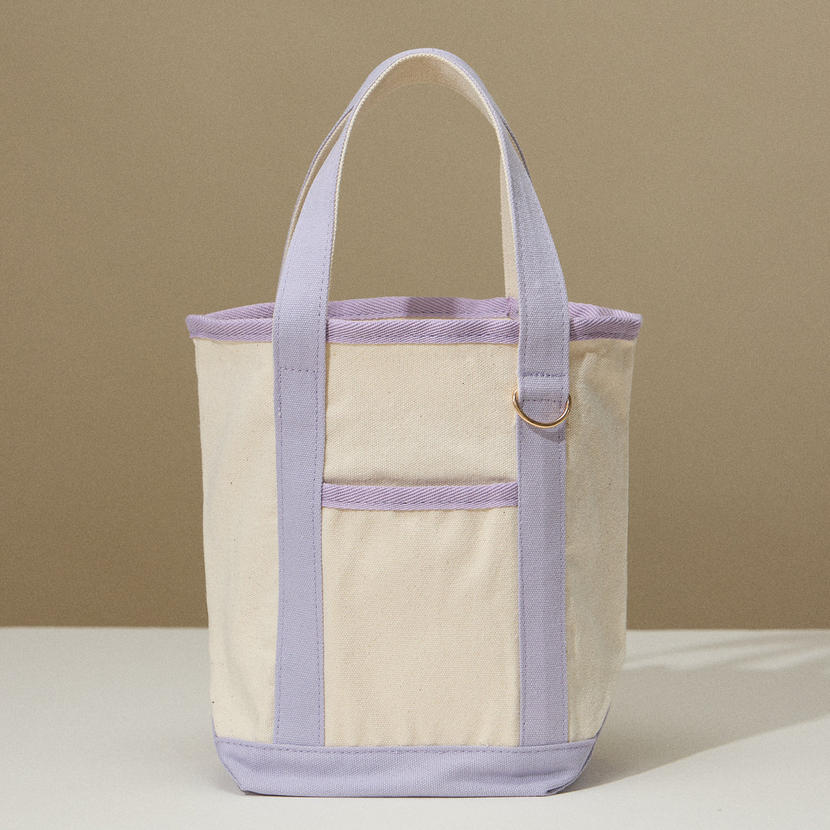 EcoCharm Cotton Everywhere-Carry Canvas Tote Bag -Small Size