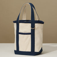 EcoCharm Cotton Everywhere-Carry Canvas Tote Bag -Small Size