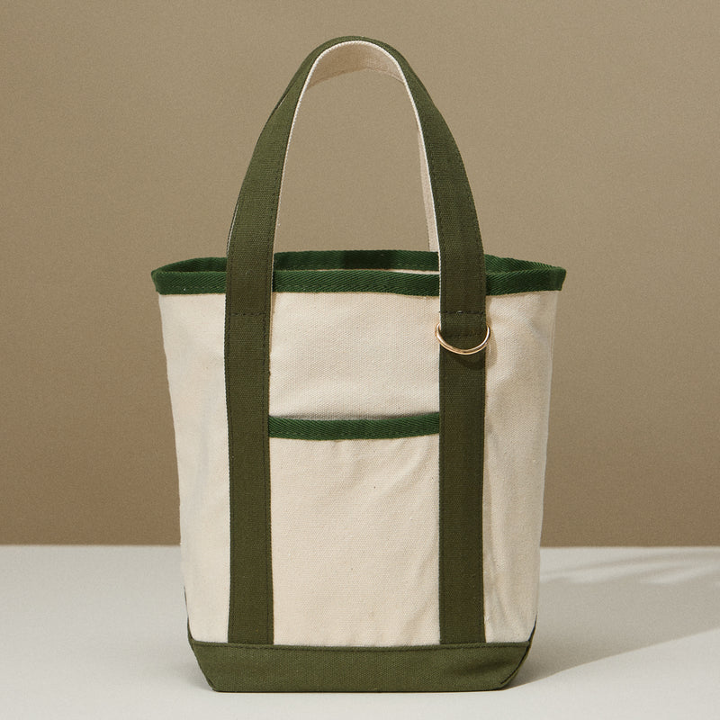 EcoCharm Cotton Everywhere-Carry Canvas Tote Bag -Small Size