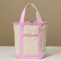 EcoCharm Cotton Everywhere-Carry Canvas Tote Bag -Small Size