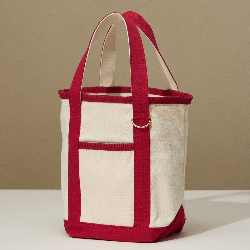 EcoCharm Cotton Everywhere-Carry Canvas Tote Bag -Small Size