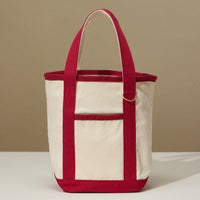 EcoCharm Cotton Everywhere-Carry Canvas Tote Bag -Small Size