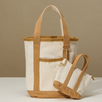 EcoCharm Cotton Everywhere-Carry Canvas Tote Bag -Small Size