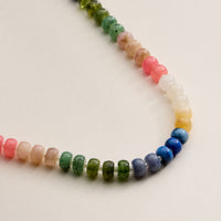 Colorful Beaded Bag Charm with Gold Clasp Trendy Accessory