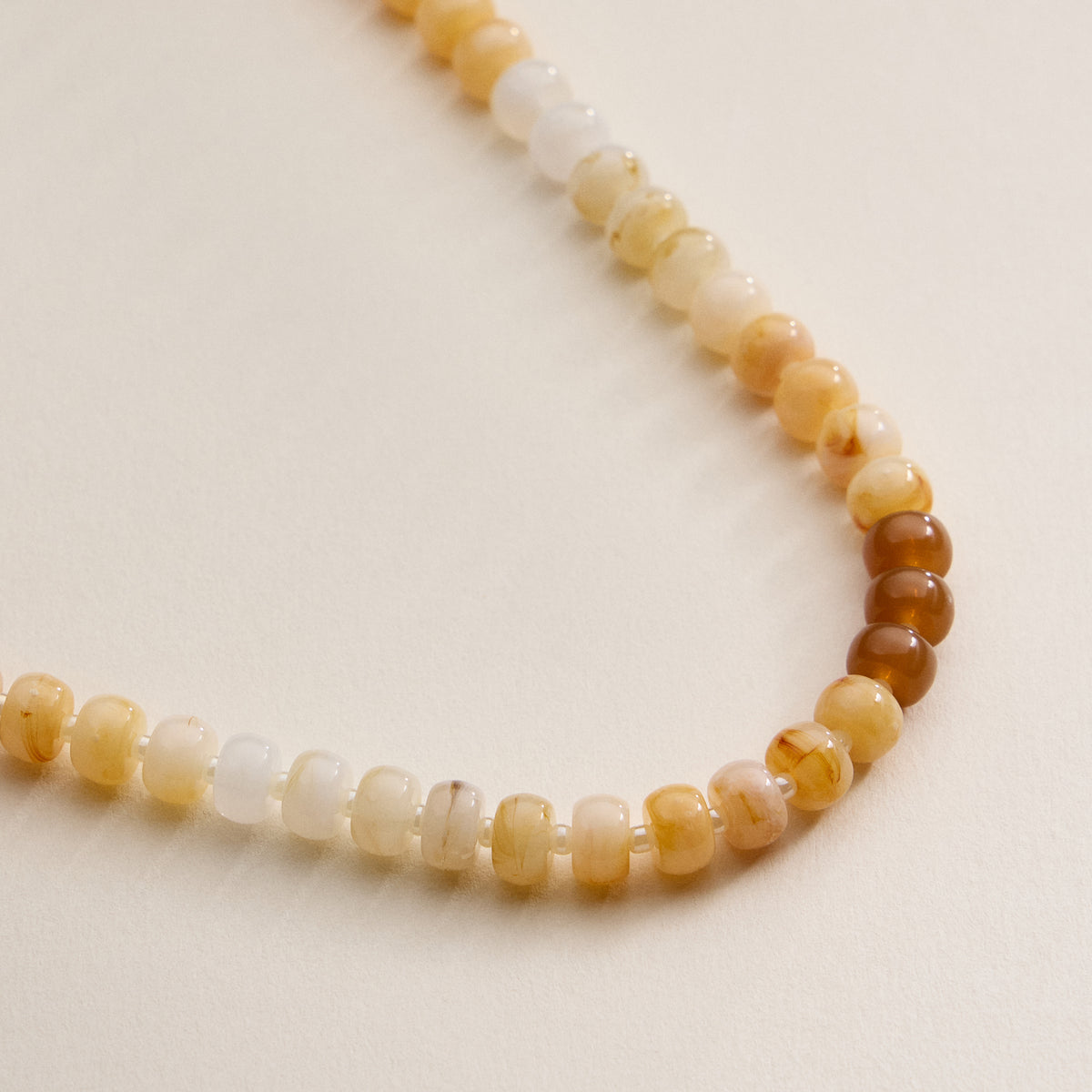 Colorful Beaded Bag Charm with Gold Clasp Trendy Accessory