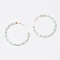Mother Of Pearl Beaded Earring