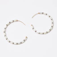 Mother Of Pearl Beaded Earring