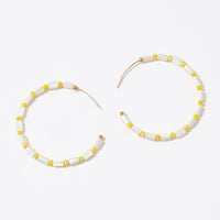 Mother Of Pearl Beaded Earring