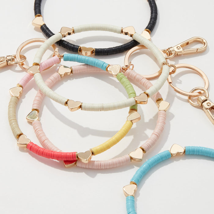 Colorful Sequin Key Ring Keychains