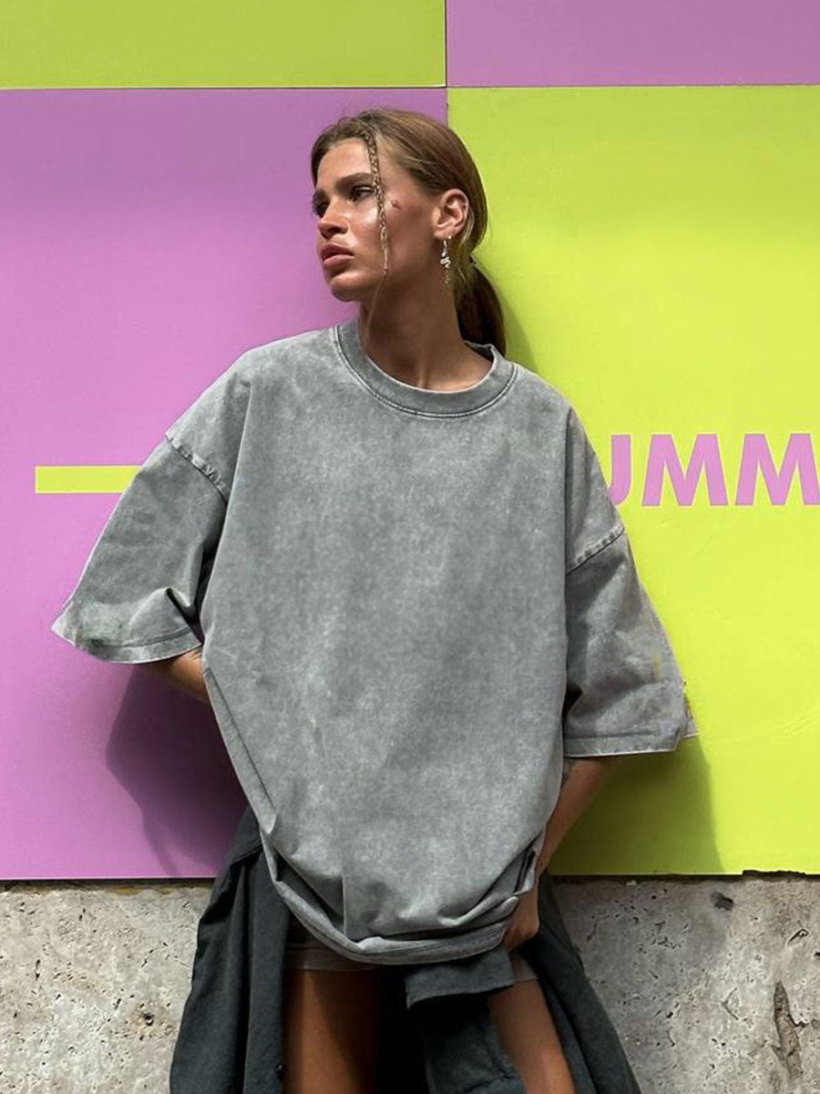 Vintage Washed Short Sleeve T-Shirt – Lilla Haven