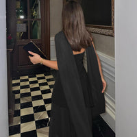 Asymmetric Cutout Slim Fit Long Dress