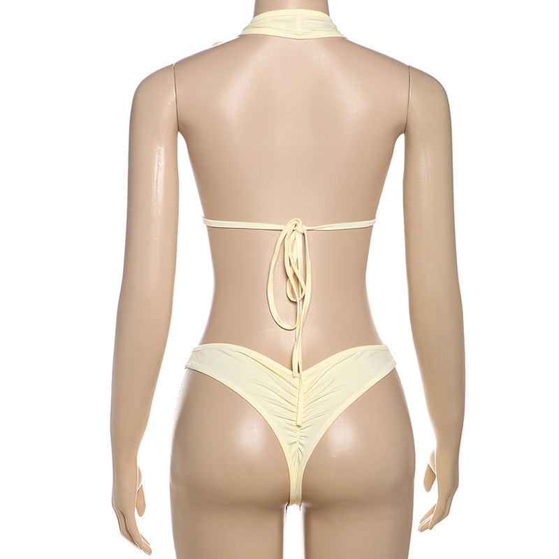 Asymmetric Cutout One-Piece Swimsuit