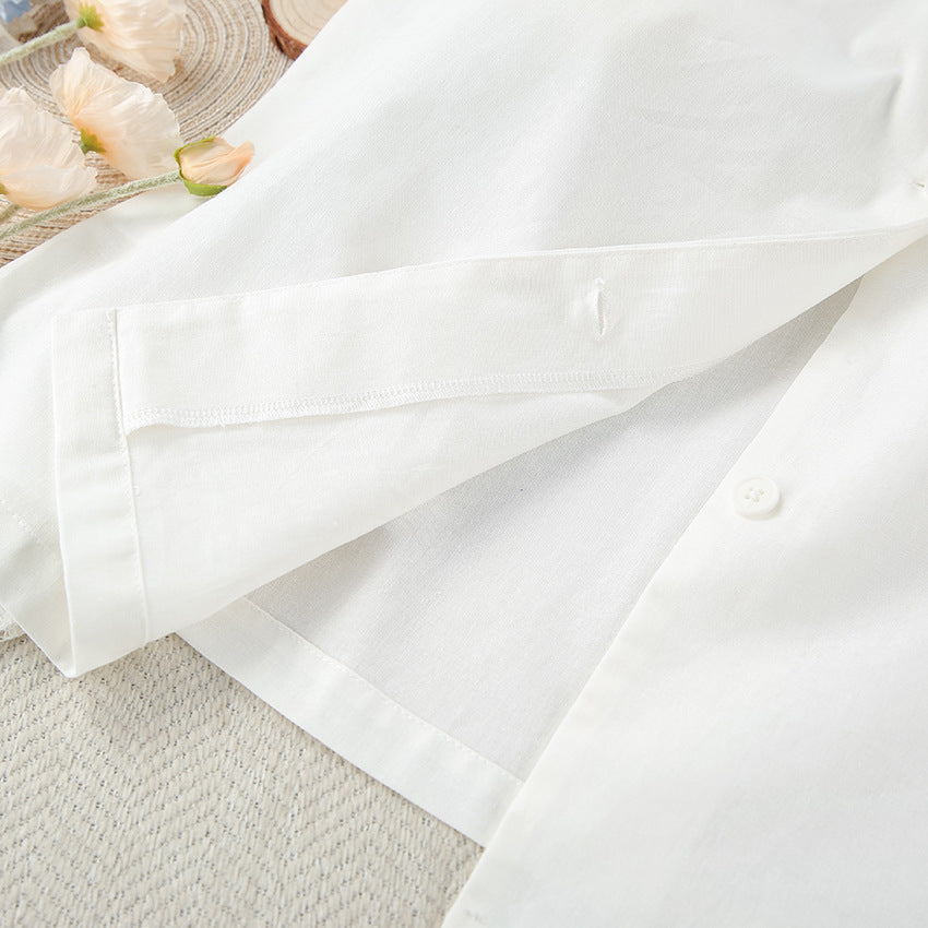 White V neck Cotton Linen Sleeveless Waistcoat Vest Trousers Spring Summer Two Piece Sets for Women