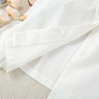 White V neck Cotton Linen Sleeveless Waistcoat Vest Trousers Spring Summer Two Piece Sets for Women