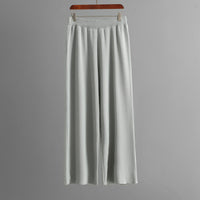Knit Vest, Cardigan &amp; Pants Three-Piece Set
