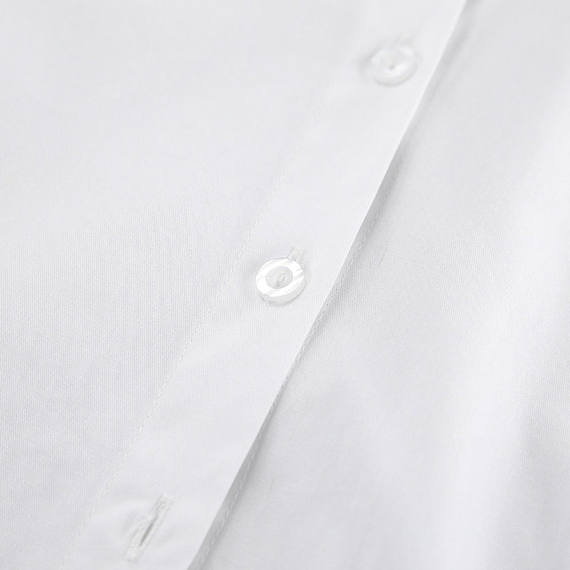 Polo Collar Shirt Dress