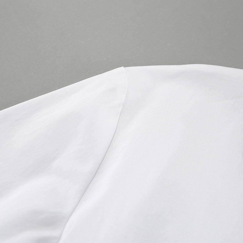 Polo Collar Shirt Dress