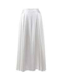 Elegant High Waist Long Skirt