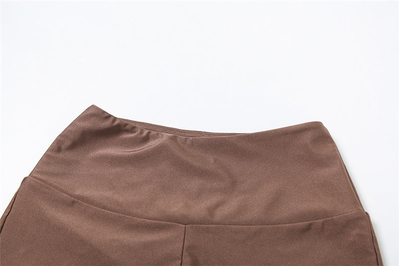 Swing Collar Elegant Mini Dress