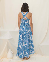 Summer Bohemian Vacation Beach Dress Loose Strap Dress