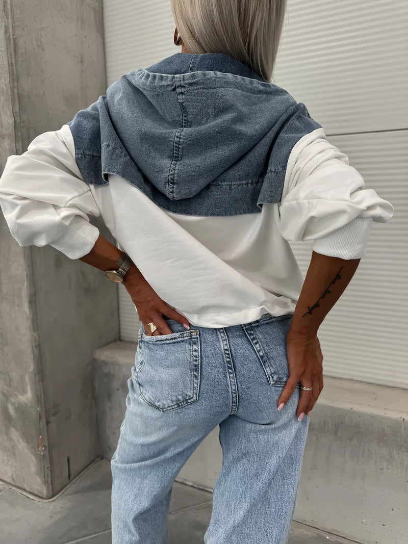 Loose Washed Denim Jacket