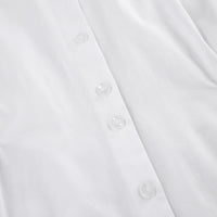 Polo Collar Shirt Dress