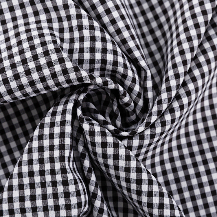 Long-Sleeved Plaid Shirt