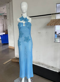 Spring Summer Tube Top One-Step Dress