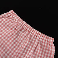 Comfort Casual Pattern Women Collared Long Sleeve Shirt Loose Wide Leg Pants Two Piece Sets