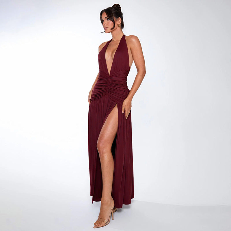 Lace Backless Summer Dress