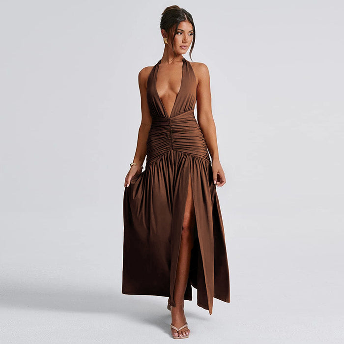 Lace Backless Summer Dress