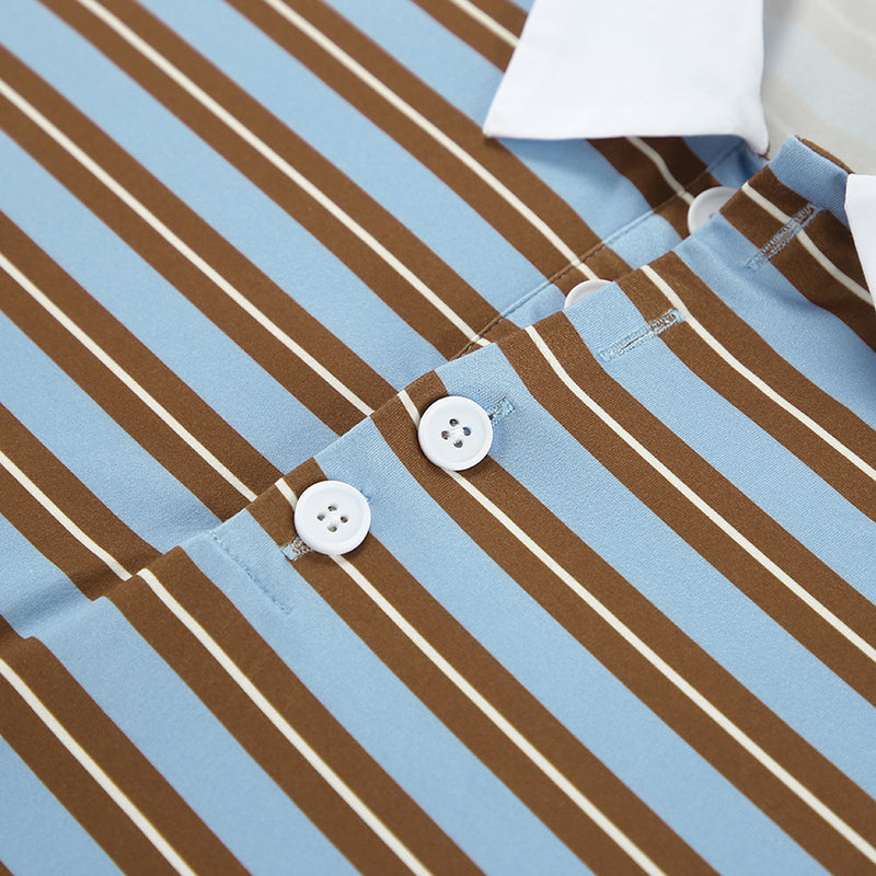 Cool Contrast Striped Top