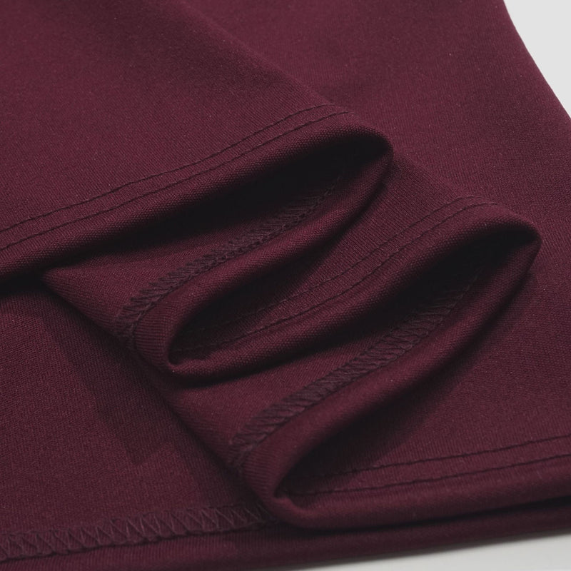 French Square Neck Shirred Long Dress