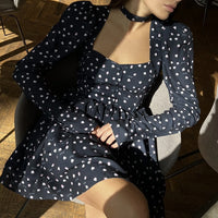 Floral Smocked Slit Maxi Dress