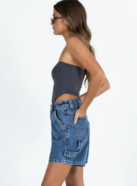 Summer Washed Denim Overalls
