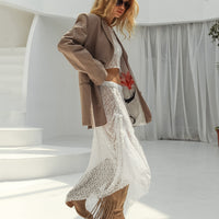 Elegant Sheer Two-Piece Set