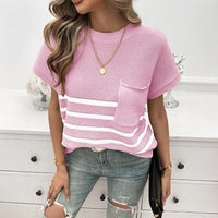 Striped Thin Knit Top