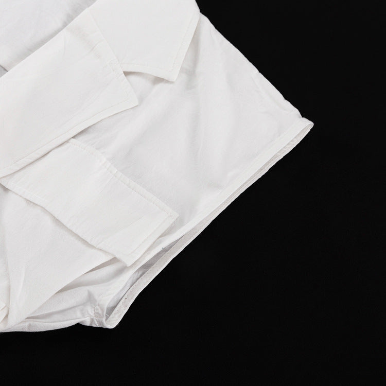 Summer Sleeveless Workwear Chic Shirt