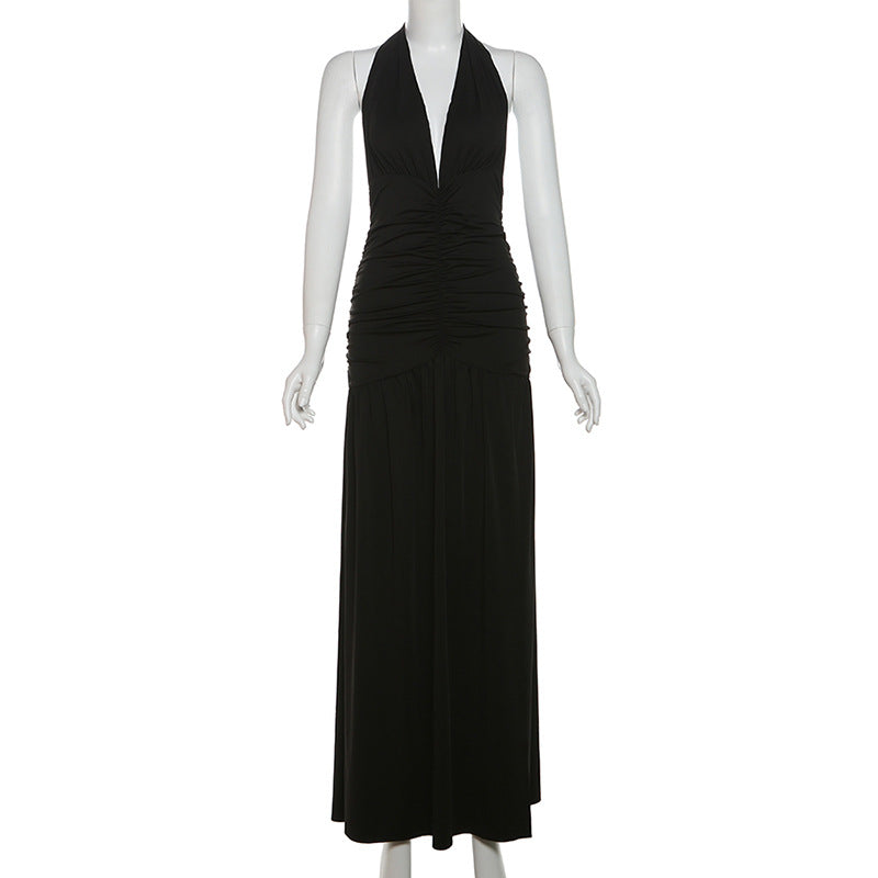 Lace Backless Summer Dress