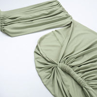 Elegant Mesh Ribbon Slim Dress