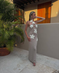 Spring Summer Tube Top One-Step Dress