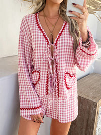 Spring Summer Casual Vacation Lace Printed Set
