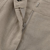 Cotton Linen Sleeveless Waistcoat & Shorts Set